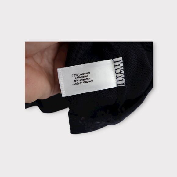 NWT Lane Bryant Sweater Plus Size 14/16 Cowl Neck Blue Sequins Stretch Pullover - Picture 7 of 16